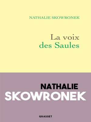 cover image of La voix des Saules